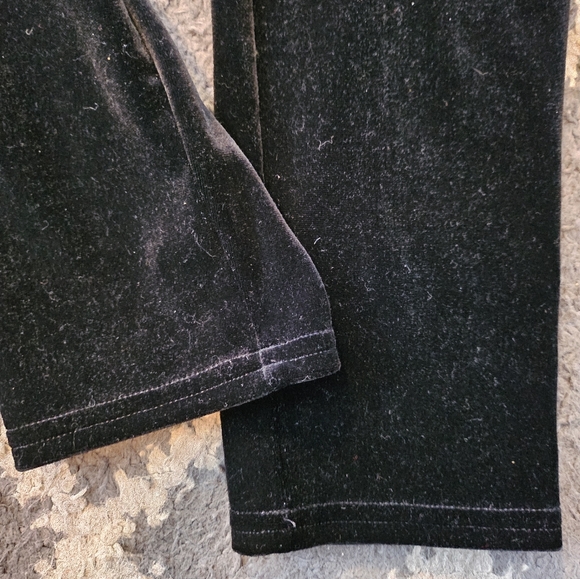 Spanx Velvet Leggings High Rise Full Length Black Size L - Picture 4 of 6